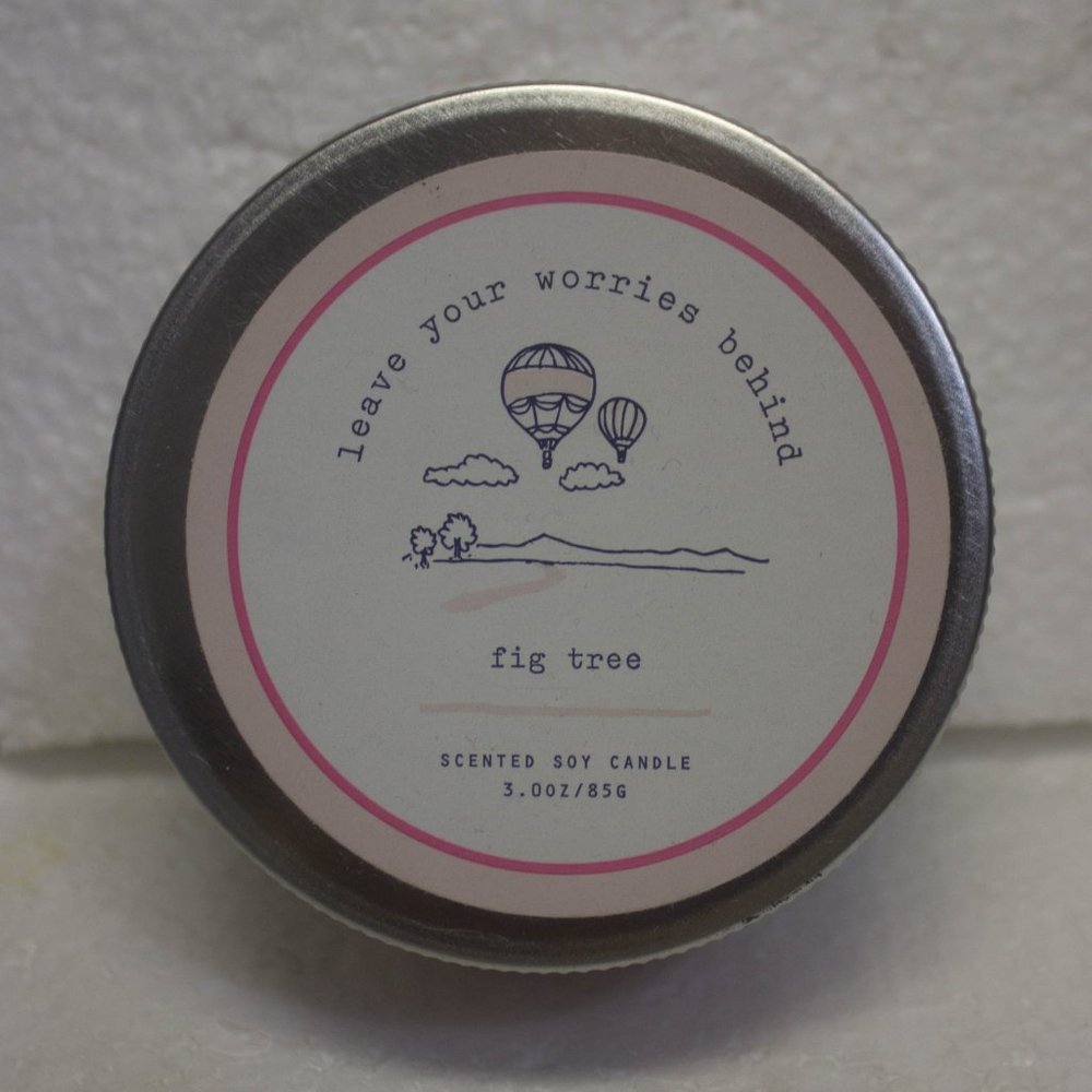 Illume Fig Tree Scented Soy Candle 3 OZ Tin New